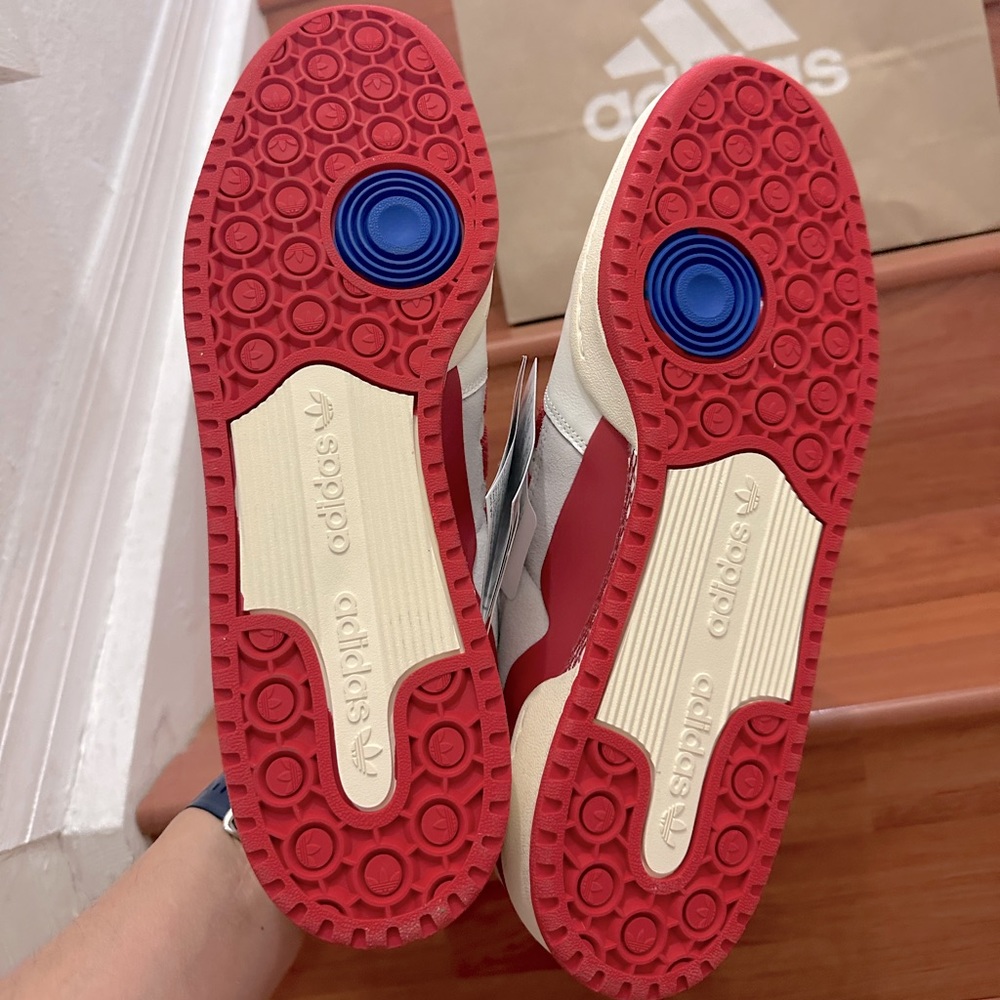 🔴⚪️Adidas FORUM 84 LOW⚪️🔴-GY6981 - Picture 4 of 6